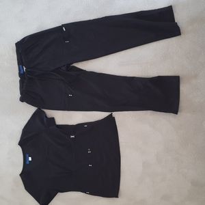 Koi Scrub Set S/M Black